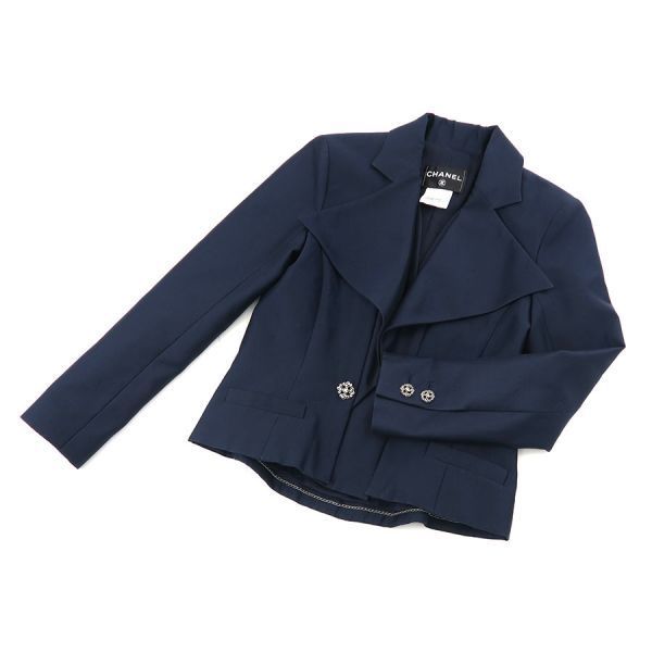 Chanel Jacket Navy — view 3