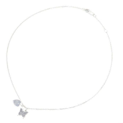 Gucci Butterfly Necklace Silver