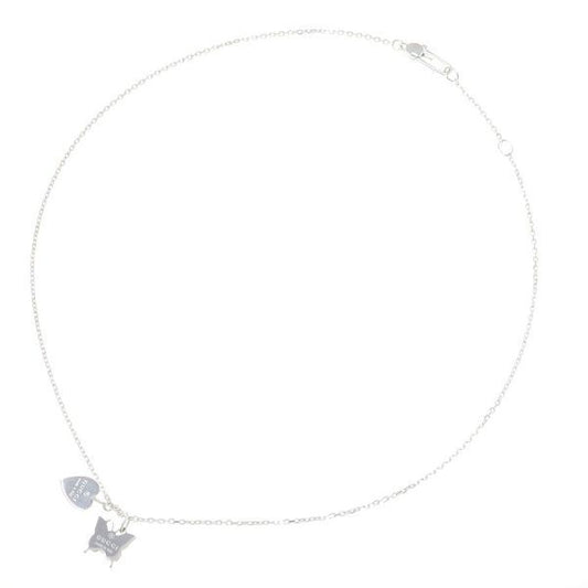 Gucci Butterfly Necklace Silver