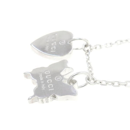 Gucci Butterfly Necklace Silver — view 4