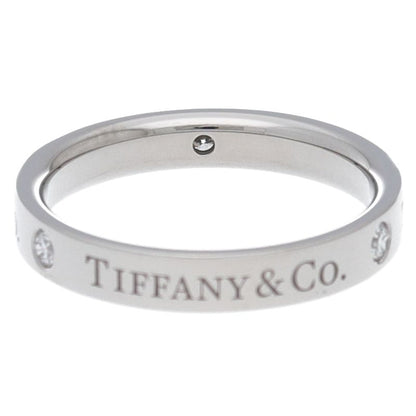 Tiffany & Co Flat Band Diamond Ring — view 4