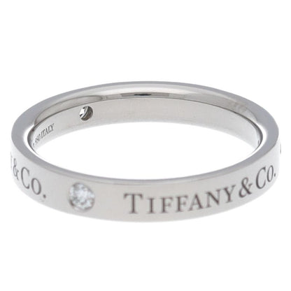 Tiffany & Co Flat Band Diamond Ring — view 5