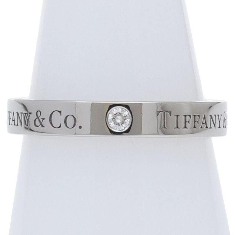 Tiffany & Co Flat Band Diamond Ring