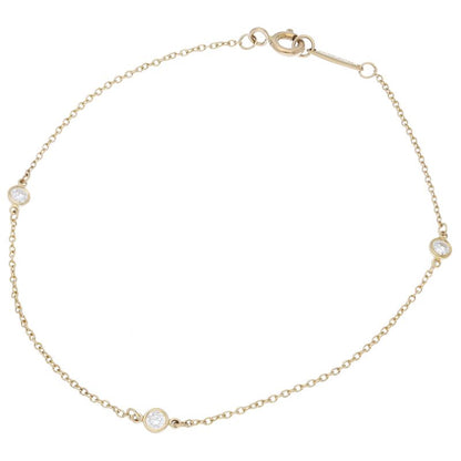 Tiffany & Co by the Yard Diamond Bracelet Ct 18K Yellow Gold
