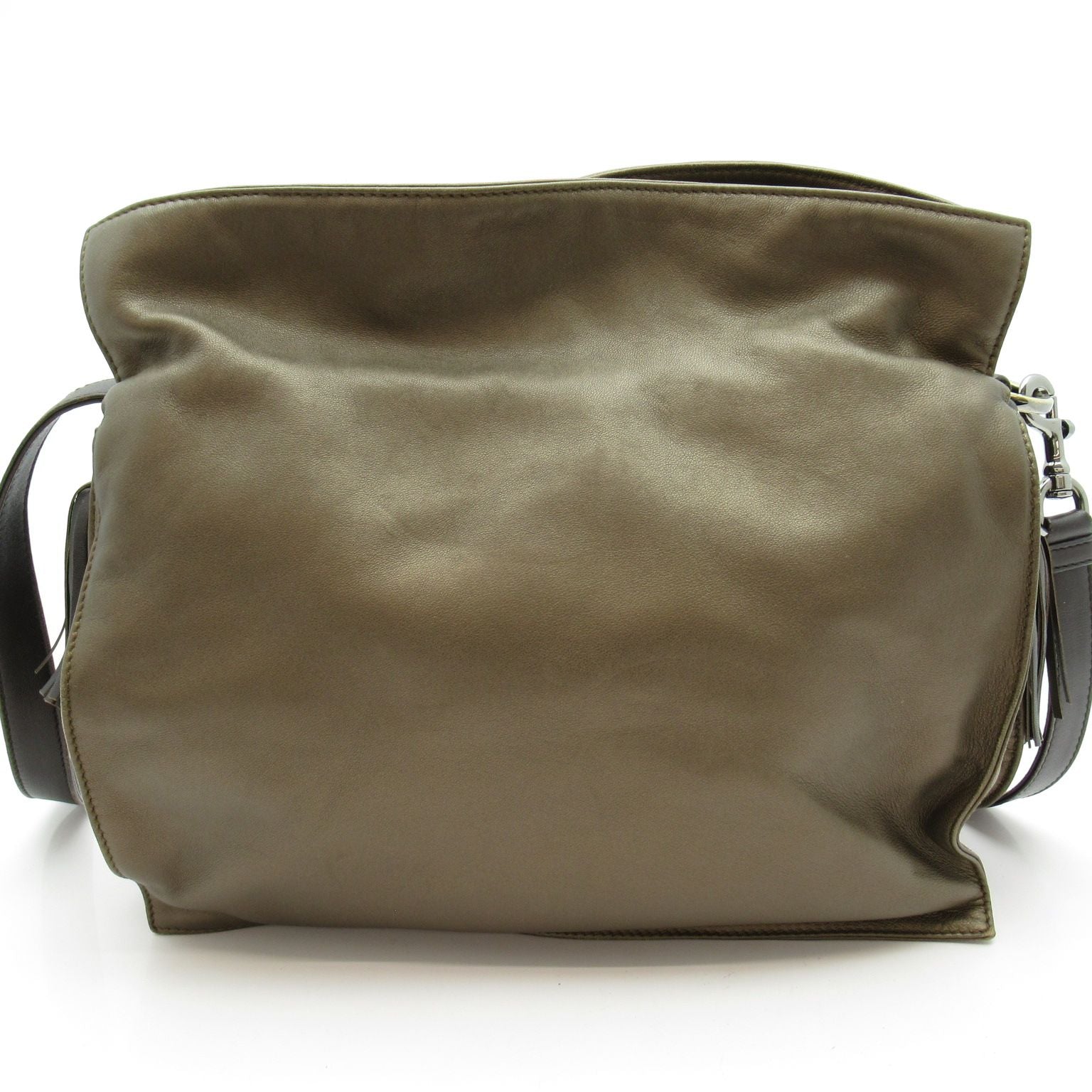 Loewe Flamenco Shoulder Bag Leather Brown — view 4