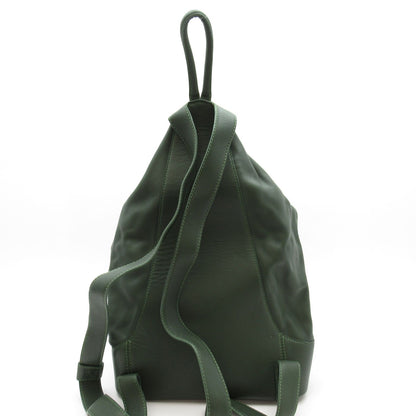 Loewe Anton Sling Backpack Leather Green — view 4