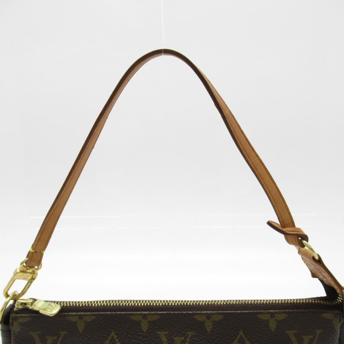 Louis Vuitton Pochette Soir Monogram Handbag Brown — view 2