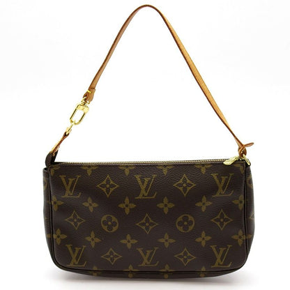 Louis Vuitton Pochette Soir Monogram Handbag Brown — view 4
