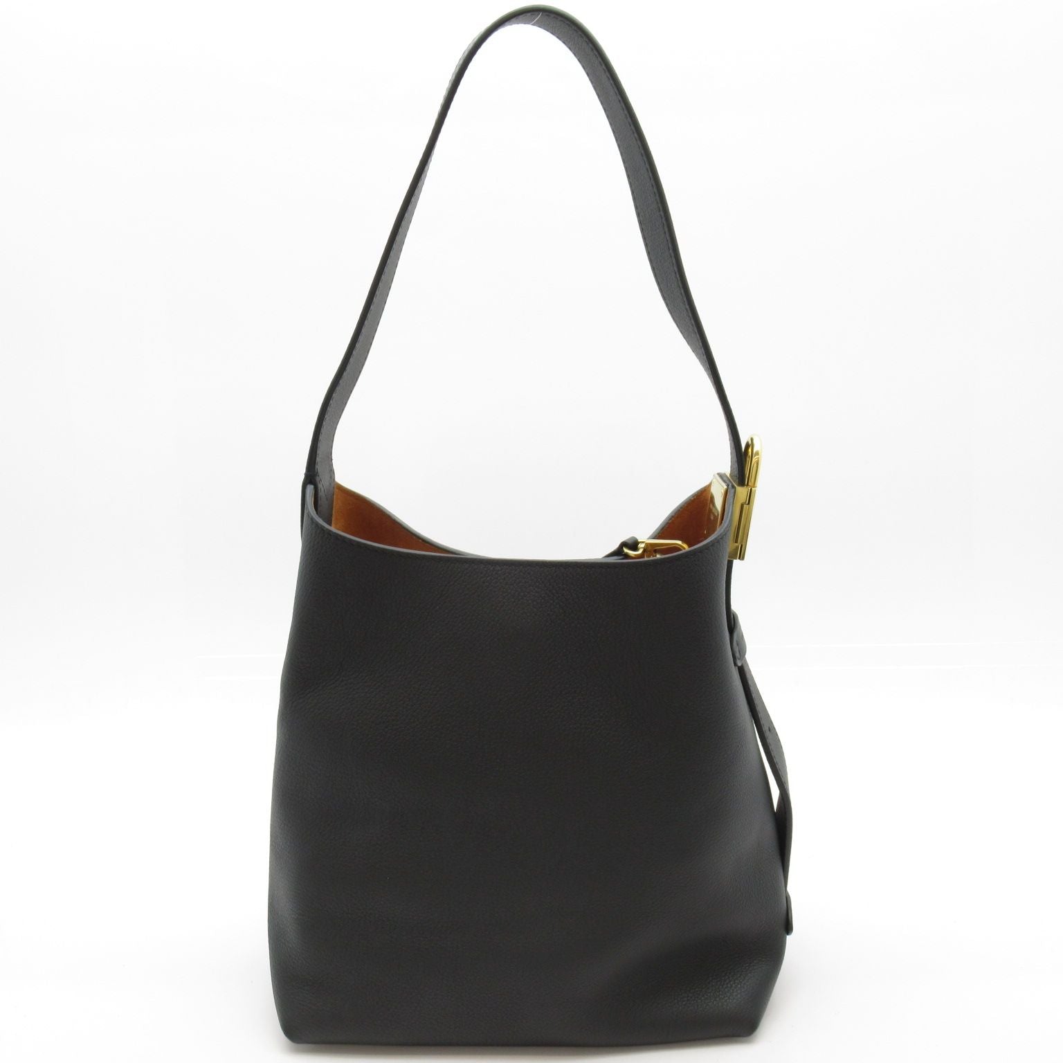 Louis Vuitton Lowkey Hobo PM Grain Calf Tote Noir — view 4