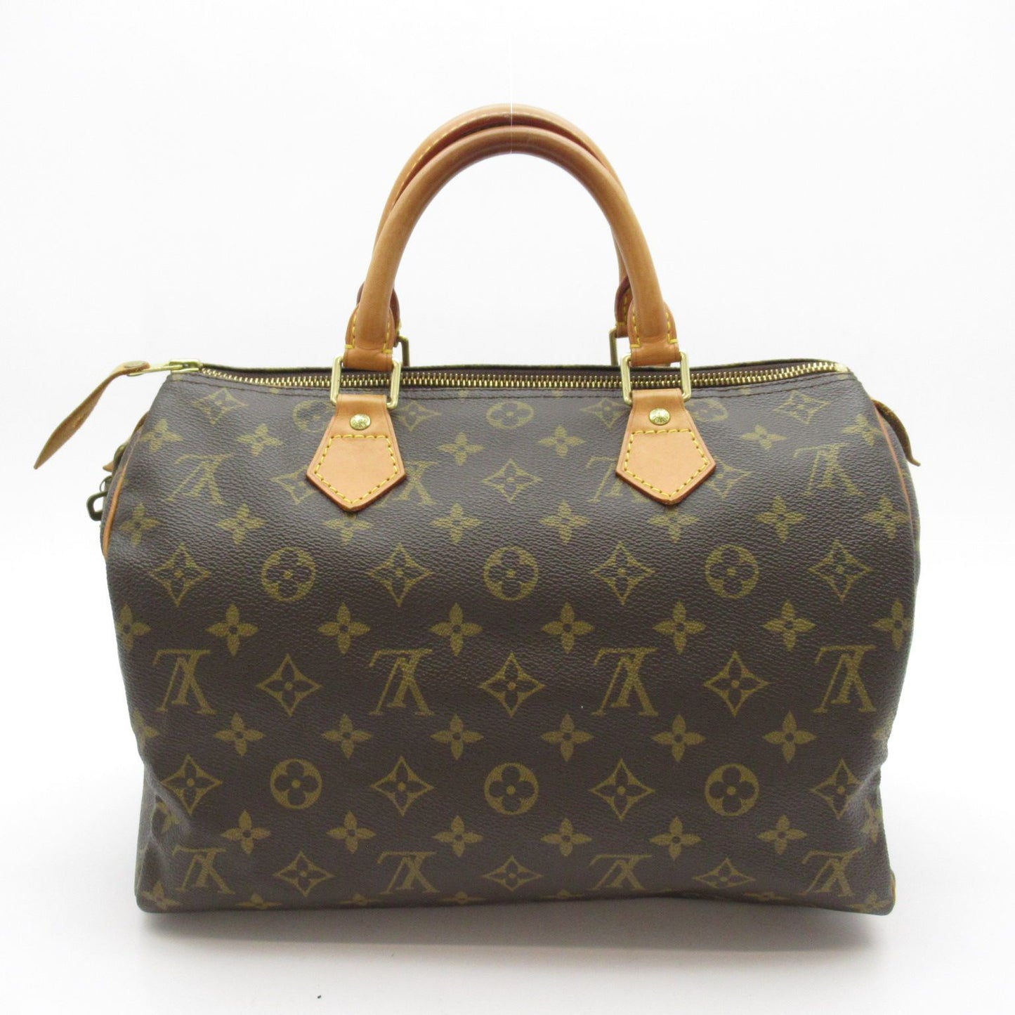 Louis Vuitton Speedy 30 Monogram Handbag Brown — view 4
