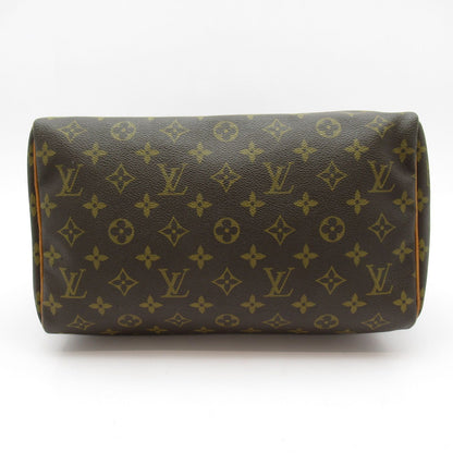 Louis Vuitton Speedy 30 Monogram Handbag Brown — view 6