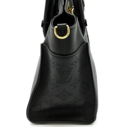 Louis Vuitton on My Side PM Monogram Mahina Shoulder Bag Black — view 5