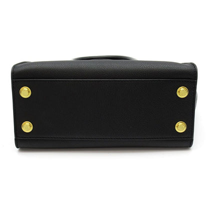 Louis Vuitton on My Side PM Monogram Mahina Shoulder Bag Black — view 6