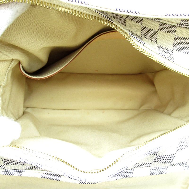 Louis Vuitton Naviglio Damier Azur Shoulder Bag White — view 7