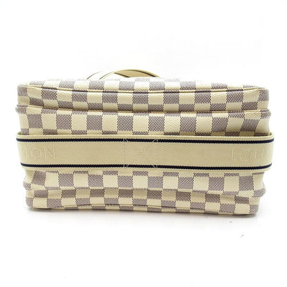 Louis Vuitton Naviglio Damier Azur Shoulder Bag White — view 6