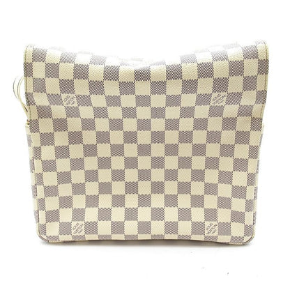 Louis Vuitton Naviglio Damier Azur Shoulder Bag White — view 4
