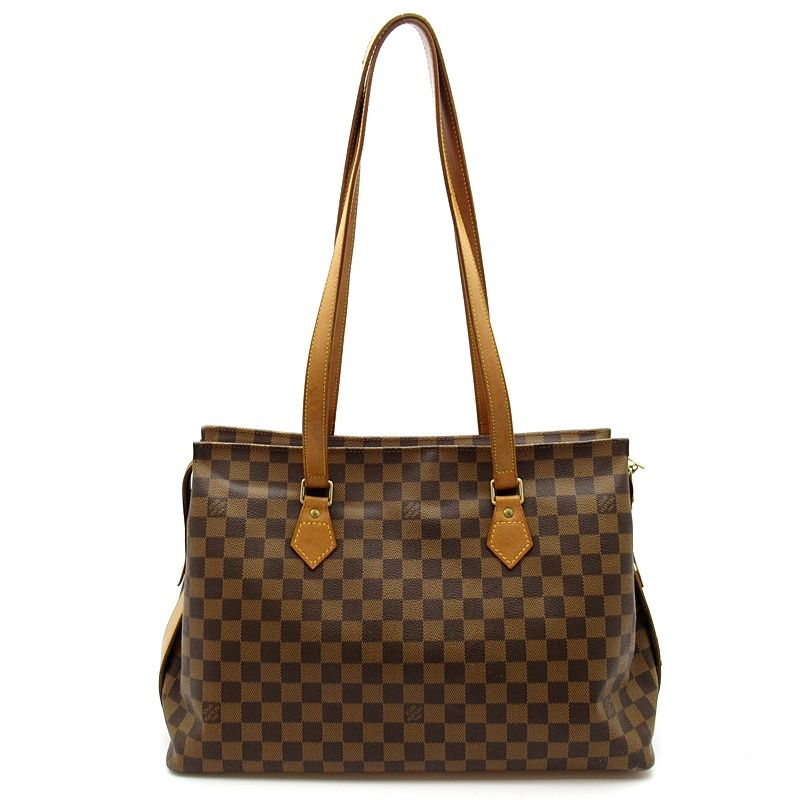 Louis Vuitton Colombine Damier Shoulder Bag Brown — view 4