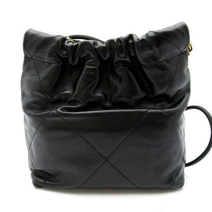 Chanel 22 Mini Handbag Calf Black — view 4