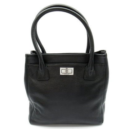 Chanel 2.55 Executive Small Tote Leather Black