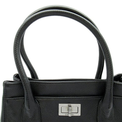 Chanel 2.55 Executive Small Tote Leather Black — view 2