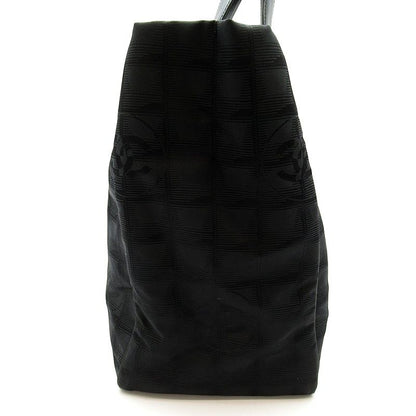 Chanel New Travel Line Tote MM Nylon Calf Black — view 5
