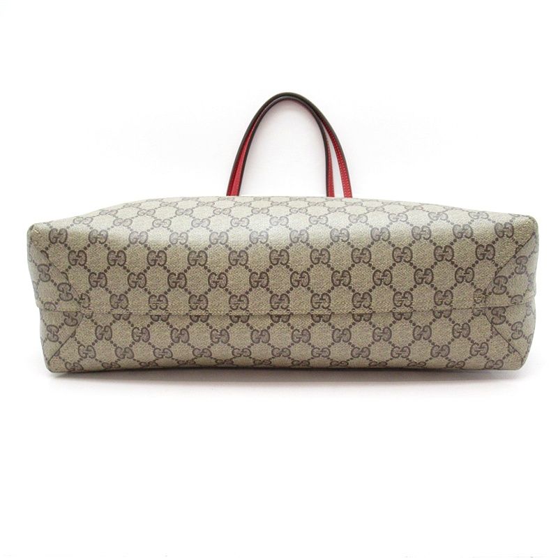 Gucci Reversible Tote GG Supreme Beige — view 6