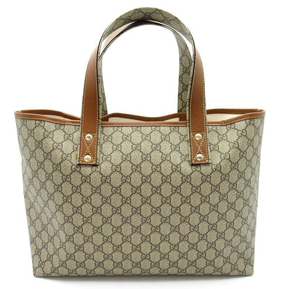 Gucci Sherry Line Tote GG Supreme Brown — view 4