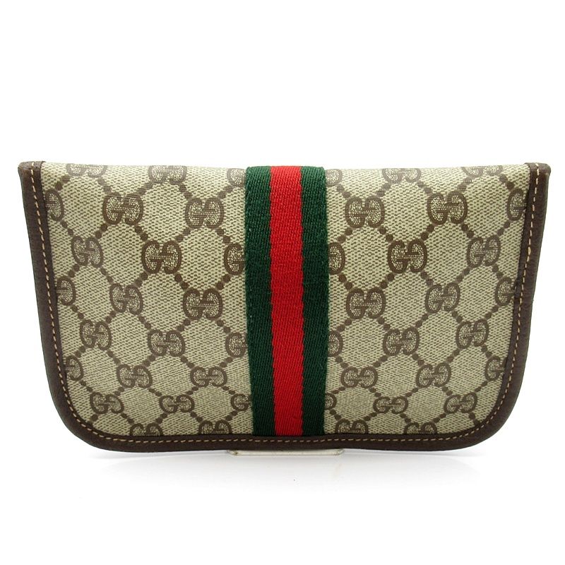 Gucci Vintage Pouch GG Supreme Beige — view 3