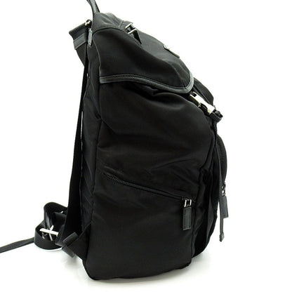 Prada Backpack Nylon Leather Black — view 5