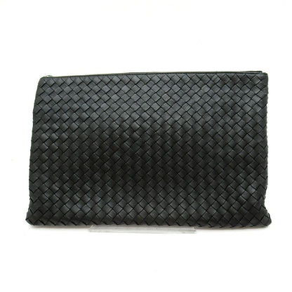 Bottega Veneta Clutch Intrecciato Black