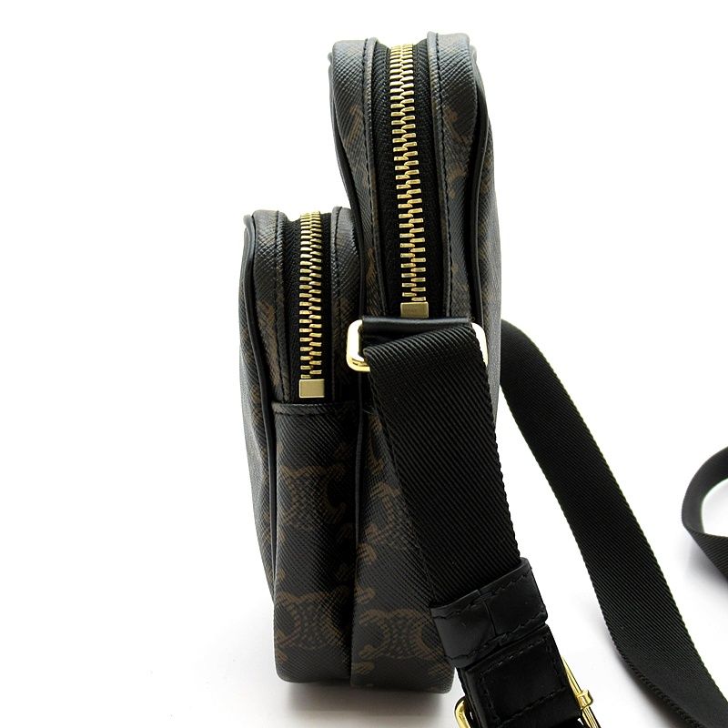 Celine Triomphe Small Pocket Messenger Bag Calf — view 3