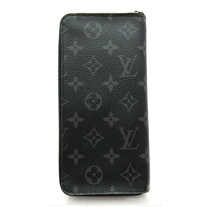 Louis Vuitton Zippy Wallet Vertical Monogram Eclipse Black — view 2