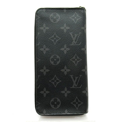 Louis Vuitton Zippy Wallet Vertical Monogram Eclipse Black — view 2