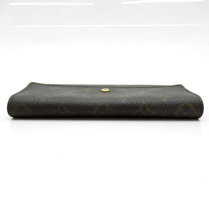Louis Vuitton Porte Tresor International Monogram Brown Wallet — view 3