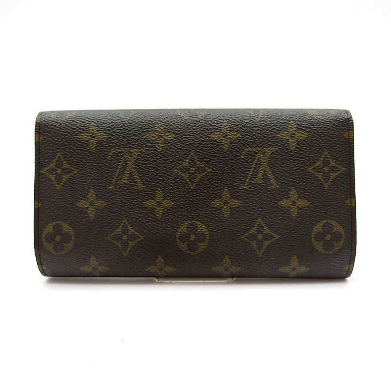 Louis Vuitton Porte Tresor International Monogram Brown Wallet — view 2