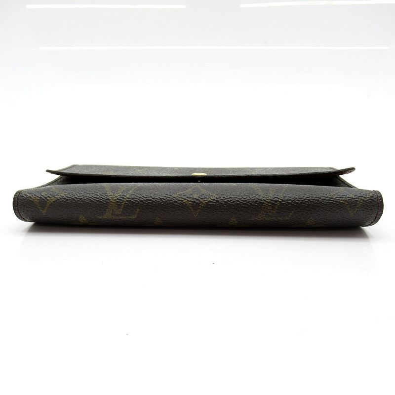 Louis Vuitton Porte Tresor International Monogram Brown Wallet — view 4