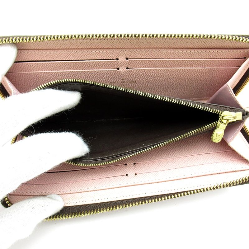 Louis Vuitton Portefeuille Clemence Monogram Rose Ballerine Wallet — view 5