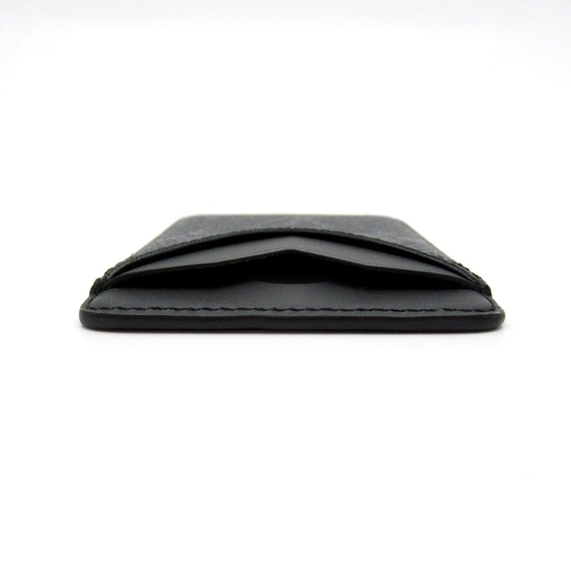 Louis Vuitton Card Holder Magnet Monogram Eclipse Black — view 3