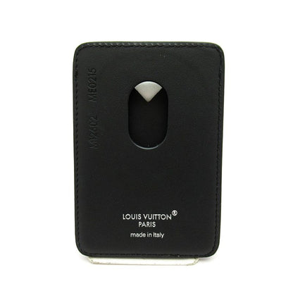 Louis Vuitton Card Holder Magnet Monogram Eclipse Black — view 2
