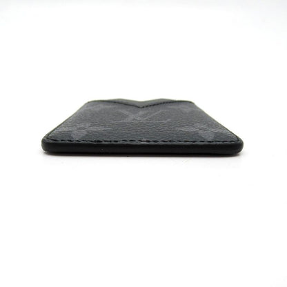 Louis Vuitton Card Holder Magnet Monogram Eclipse Black — view 4
