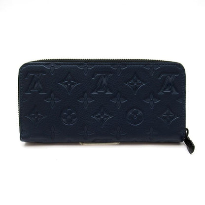 Louis Vuitton Zippy Wallet Horizontal Monogram Shadow Navy Blue — view 2