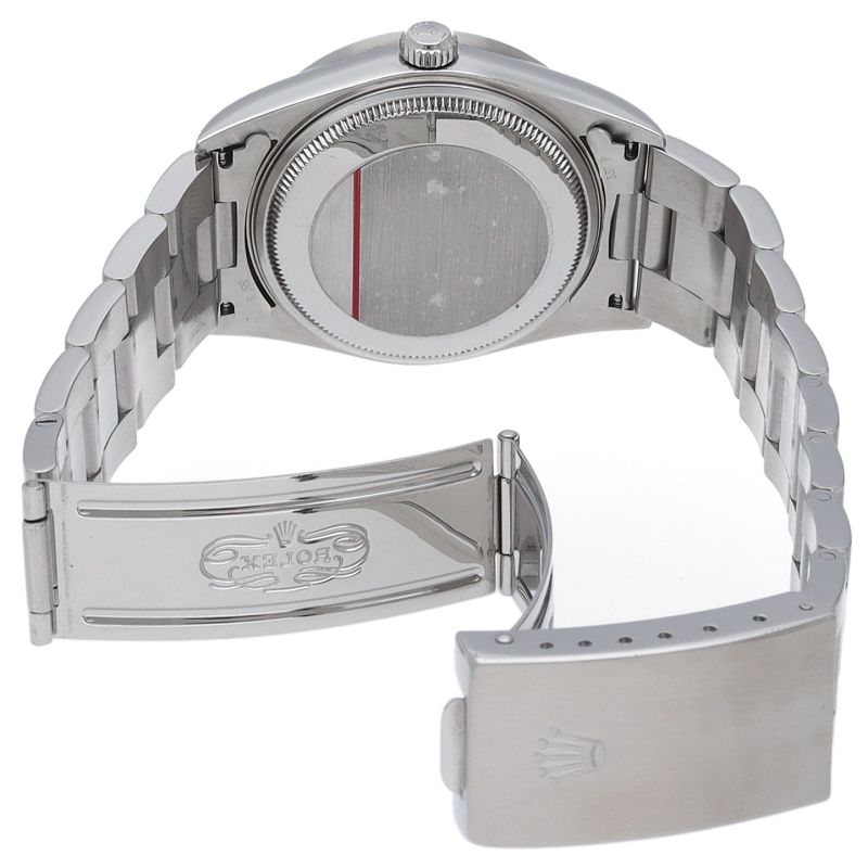Rolex Air King SS Watch Silver — view 5