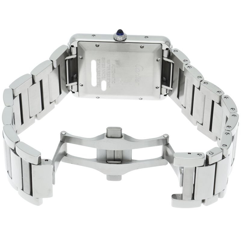 Cartier Tank Must XL Watch Auto SS Silver — view 5