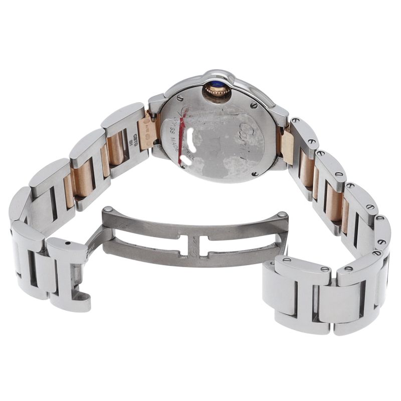 Cartier Ballon Blue SM Watch 28 Diamond 18K Pink Gold SS — view 5