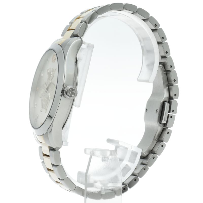 Gucci G-Timeless Watch 126.4 SS Silver — view 3