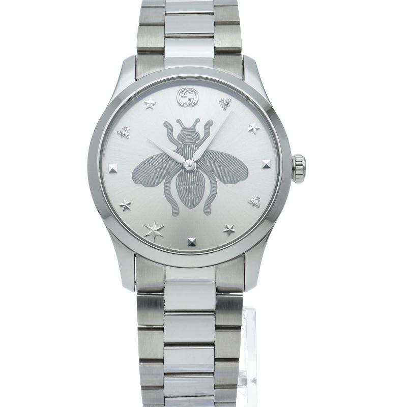 Gucci G-Timeless Watch 126.4 Silver — view 2