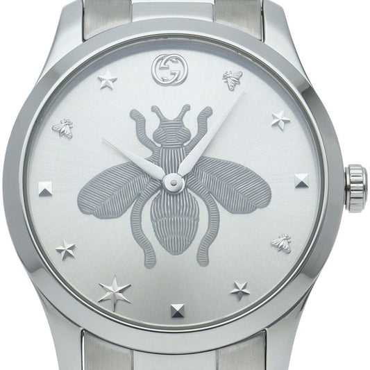 Gucci G-Timeless Watch 126.4 Silver