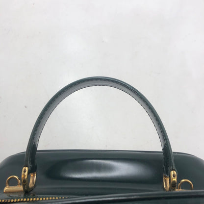 Gucci Vanity Shoulder Bag Makeup Pouch Enamel Green — view 8