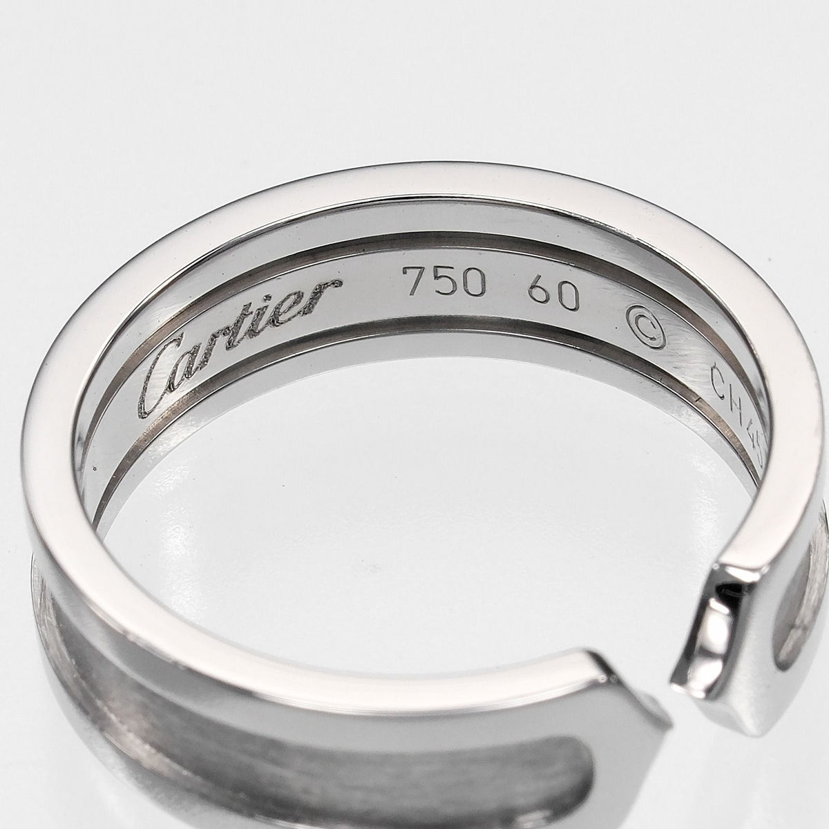 Cartier 2C White Gold Ring — view 4