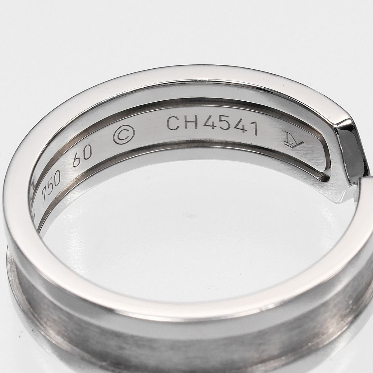 Cartier 2C White Gold Ring — view 5